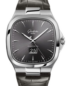 Glashutte Original 2-39-47-12-12-50 - Seventies Panorama Date Alligator Strap - Folding BuckleGlashutte Original 2-39-47-12-12-50 - Seventies Panorama Date Alligator Strap - Folding Buckle