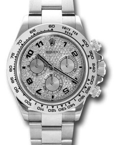 Đồng Hồ Rolex 116509 pave Daytona White Gold - BraceletĐồng Hồ Rolex 116509 pave Daytona White Gold - Bracelet