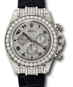 Đồng Hồ Rolex 116599RBR Daytona White Gold - Diamond BezelĐồng Hồ Rolex 116599RBR Daytona White Gold - Diamond Bezel