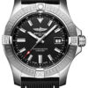 Breitling A17318101B1X2 - Avenger Automatic 43 Stainless Steel - Leather Strap - Folding Buckle