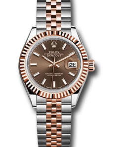 Đồng Hồ Rolex 279171 choij - Datejust Lady 28 Steel and Everose Gold - Fluted Bezel - JubileeĐồng Hồ Rolex 279171 choij - Datejust Lady 28 Steel and Everose Gold - Fluted Bezel - Jubilee
