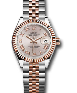 Đồng Hồ Rolex 279171 surj- Datejust Lady 28 Steel and Everose Gold - Fluted Bezel - JubileeĐồng Hồ Rolex 279171 surj- Datejust Lady 28 Steel and Everose Gold - Fluted Bezel - Jubilee