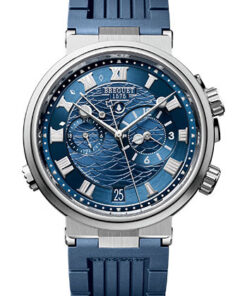 Đồng Hồ Breguet - Marine 5547BB/Y2/5ZU - Alarme Musicale - 40mm - Mặt xanh5547BB-Y2-5ZU