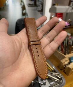 Dây đồng hồ da bò màu nâu size từ 20 - 22  - BN0011Dây đồng hồ da bò màu nâu size từ 20 - 22 - BN0011