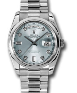 Đồng hồ Rolex 118206 gladp - Day-Date 36 Platinum - Domed Bezel - PresidentĐồng hồ Rolex 118206 gladp - Day-Date 36 Platinum - Domed Bezel - President