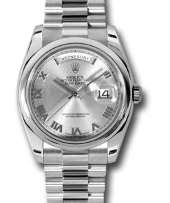 Đồng hồ Rolex 118206 grp - Day-Date 36 Platinum - Domed Bezel - PresidentĐồng hồ Rolex 118206 grp - Day-Date 36 Platinum - Domed Bezel - President
