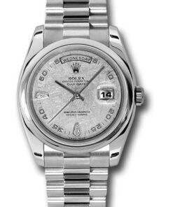 Đồng hồ Rolex 118206 mtdp - Day-Date 36 Platinum - Domed Bezel - PresidentĐồng hồ Rolex 118206 mtdp - Day-Date 36 Platinum - Domed Bezel - President