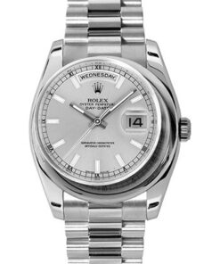 Đồng hồ Rolex 118206 sip - Day-Date 36 Platinum - Domed Bezel - PresidentĐồng hồ Rolex 118206 sip - Day-Date 36 Platinum - Domed Bezel - President