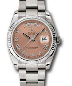 Đồng hồ Rolex 118239 cro - Day-Date 36 White Gold - Fluted Bezel - OysterĐồng hồ Rolex 118239 cro - Day-Date 36 White Gold - Fluted Bezel - Oyster