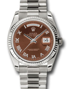 Đồng hồ Rolex 118239 hrp - Day-Date 36 White Gold - Fluted Bezel - PresidentĐồng hồ Rolex 118239 hrp - Day-Date 36 White Gold - Fluted Bezel - President