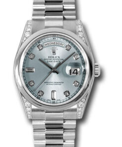 Đồng hồ Rolex 118296 gladp - Day-Date 36 Platinum - Domed Bezel - Dia Lugs - PresidentĐồng hồ Rolex 118296 gladp - Day-Date 36 Platinum - Domed Bezel - Dia Lugs - President