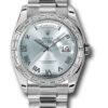 Đồng hồ Rolex 118366 glarp - Day-Date 36 Platinum - Dia Bezel - President 2 118366glarp 1