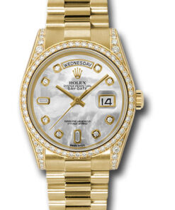 Đồng hồ Rolex 118388 mdp - Day-Date 36 Yellow Gold - 52 Dia Bezel - Dia Lugs - PresidentĐồng hồ Rolex 118388 mdp - Day-Date 36 Yellow Gold - 52 Dia Bezel - Dia Lugs - President