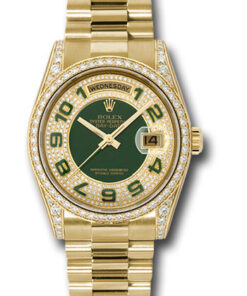 Đồng hồ Rolex 118388 pgap - Day-Date 36 Yellow Gold - 52 Dia Bezel - Dia Lugs - PresidentĐồng hồ Rolex 118388 pgap - Day-Date 36 Yellow Gold - 52 Dia Bezel - Dia Lugs - President