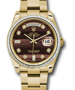 Đồng hồ Rolex 118398 bedo - Day-Date 36 Yellow Gold - 60 Dia Bezel - OysterĐồng hồ Rolex 118398 bedo - Day-Date 36 Yellow Gold - 60 Dia Bezel - Oyster