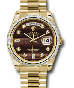 Đồng hồ Rolex 118398 bedp - Day-Date 36 Yellow Gold - 60 Dia Bezel - PresidentĐồng hồ Rolex 118398 bedp - Day-Date 36 Yellow Gold - 60 Dia Bezel - President