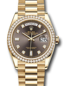 Đồng hồ Rolex 128348RBR dkgdp - Day-Date 36 Yellow Gold - 52 Dia Bezel - PresidentĐồng hồ Rolex 128348RBR dkgdp - Day-Date 36 Yellow Gold - 52 Dia Bezel - President