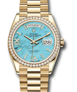 Đồng hồ Rolex 128348RBR tdidrp - Day-Date 36 Yellow Gold - 52 Dia Bezel - PresidentĐồng hồ Rolex 128348RBR tdidrp - Day-Date 36 Yellow Gold - 52 Dia Bezel - President