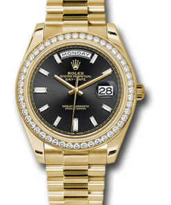Đồng hồ Rolex 228348RBR bkbdp Day-Date 40 Yellow Gold - Diamond BezelĐồng hồ Rolex 228348RBR bkbdp Day-Date 40 Yellow Gold - Diamond Bezel