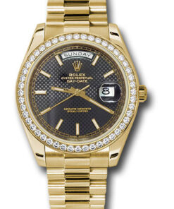 Đồng hồ Rolex 228348RBR bkdmip Day-Date 40 Yellow Gold - Diamond BezelĐồng hồ Rolex 228348RBR bkdmip Day-Date 40 Yellow Gold - Diamond Bezel