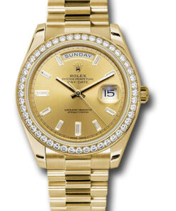 Đồng hồ Rolex 228348RBR chbdp Day-Date 40 Yellow Gold - Diamond BezelĐồng hồ Rolex 228348RBR chbdp Day-Date 40 Yellow Gold - Diamond Bezel