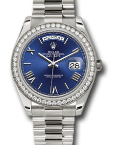 Đồng hồ Rolex 228349RBR blrp - Day-Date 40 White Gold - Diamond BezelĐồng hồ Rolex 228349RBR blrp - Day-Date 40 White Gold - Diamond Bezel