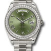 Đồng hồ Rolex 228349RBR ogrp - Day-Date 40 White Gold - Diamond Bezel 2 228349RBRogrp