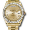 Đồng hồ Rolex 228398TBR chrp - Day-Date 40 Yellow Gold - Baguette Diamond Bezel 2 228398TBRchrp