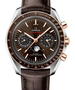 Đồng hồ Omega 304.23.44.52.13.001 - Speedmaster Moonphase Chronograph 44.25 mm - Stainless Steel and Sedna GoldĐồng hồ Omega 304.23.44.52.13.001 - Speedmaster Moonphase Chronograph 44.25 mm - Stainless Steel and Sedna Gold