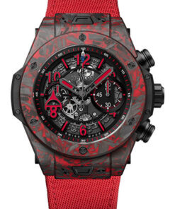 Đồng Hồ Hublot 411.QV.1123.NR.OVK21 - Big Bang 45mm Unico Red CarbonĐồng Hồ Hublot 411.QV.1123.NR.OVK21 - Big Bang 45mm Unico Red Carbon