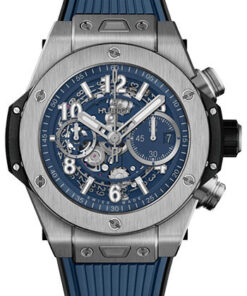 Đồng Hồ Hublot 421.NX.5170.RX - Big Bang 44mm Unico Titanium BlueĐồng Hồ Hublot 421.NX.5170.RX - Big Bang 44mm Unico Titanium Blue