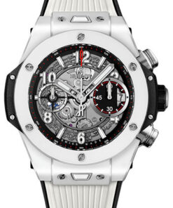 Đồng Hồ Hublot 441.HX.1170.RX - Big Bang 42mm Unico White CeramicĐồng Hồ Hublot 441.HX.1170.RX - Big Bang 42mm Unico White Ceramic