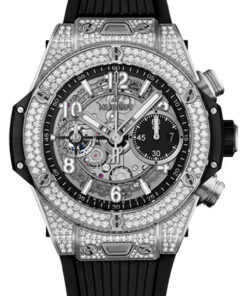 Đồng Hồ Hublot 441.NX.1171.RX.1704 - Big Bang 42mm Unico Titanium DiamondsĐồng Hồ Hublot 441.NX.1171.RX.1704 - Big Bang 42mm Unico Titanium Diamonds