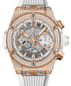 Đồng Hồ Hublot 441.OE.2011.RW.1704 - Big Bang 42mm Unico King Gold WhiteĐồng Hồ Hublot 441.OE.2011.RW.1704 - Big Bang 42mm Unico King Gold White