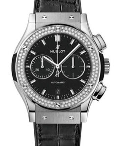 Đồng Hồ Hublot 541.NX.1171.LR.1104 - Classic Fusion 42mm Chronograph - TitaniumĐồng Hồ Hublot 541.NX.1171.LR.1104 - Classic Fusion 42mm Chronograph - Titanium