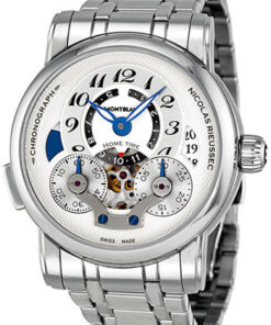 Đồng Hồ Montblanc 107068 - Nicolas Rieussec Chronograph Open Home TimeĐồng Hồ Montblanc 107068 - Nicolas Rieussec Chronograph Open Home Time
