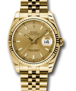 Đồng Hồ Rolex 116238 chsj - Datejust 36 Yellow Gold - Fluted Bezel - JubileeĐồng Hồ Rolex 116238 chsj - Datejust 36 Yellow Gold - Fluted Bezel - Jubilee