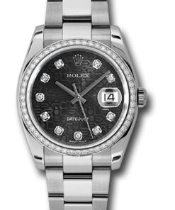 Đồng Hồ Rolex 116244 bkjdo - Datejust 36 Steel and White Gold - Diamond Bezel - OysterĐồng Hồ Rolex 116244 bkjdo - Datejust 36 Steel and White Gold - Diamond Bezel - Oyster