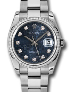 Đồng Hồ Rolex 116244 bljdo - Datejust 36 Steel and White Gold - Diamond Bezel - OysterĐồng Hồ Rolex 116244 bljdo - Datejust 36 Steel and White Gold - Diamond Bezel - Oyster