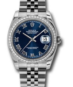 Đồng Hồ Rolex 116244 blrj - Datejust 36 Steel and White Gold - Diamond Bezel - JubileeĐồng Hồ Rolex 116244 blrj - Datejust 36 Steel and White Gold - Diamond Bezel - Jubilee