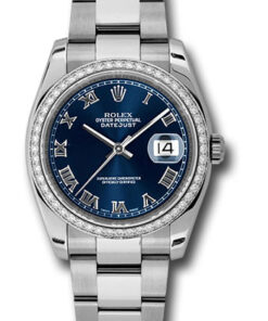 Đồng Hồ Rolex 116244 blro - Datejust 36 Steel and White Gold - Diamond Bezel - OysterĐồng Hồ Rolex 116244 blro - Datejust 36 Steel and White Gold - Diamond Bezel - Oyster