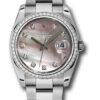 Đồng Hồ Rolex 116244 dkmdo - Datejust 36 Steel and White Gold - Diamond Bezel - Oyster 2 116244dkmdo 1