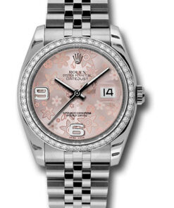 Đồng Hồ Rolex 116244  pfaj - Datejust 36 Steel and White Gold - Diamond Bezel - JubileeĐồng Hồ Rolex 116244  pfaj - Datejust 36 Steel and White Gold - Diamond Bezel - Jubilee