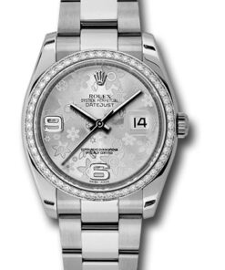 Đồng Hồ Rolex 116244  sfao - Datejust 36 Steel and White Gold - Diamond Bezel - OysterĐồng Hồ Rolex 116244  sfao - Datejust 36 Steel and White Gold - Diamond Bezel - Oyster
