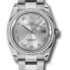 Đồng Hồ Rolex 116244 sro - Datejust 36 Steel and White Gold - Diamond Bezel - Oyster 2 116244sro 1