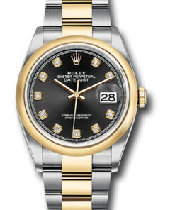 Đồng Hồ Rolex 126203 bkdo - Datejust 36 Steel and Yellow Gold - Domed Bezel - OysterĐồng Hồ Rolex 126203 bkdo - Datejust 36 Steel and Yellow Gold - Domed Bezel - Oyster