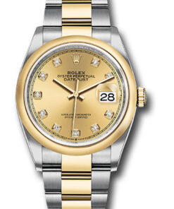 Đồng Hồ Rolex 126203 chdo - Datejust 36 Steel and Yellow Gold - Domed Bezel - OysterĐồng Hồ Rolex 126203 chdo - Datejust 36 Steel and Yellow Gold - Domed Bezel - Oyster