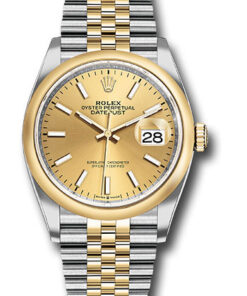 Đồng Hồ Rolex 126203 chij - Datejust 36 Steel and Yellow Gold - Domed Bezel - JubileeĐồng Hồ Rolex 126203 chij - Datejust 36 Steel and Yellow Gold - Domed Bezel - Jubilee
