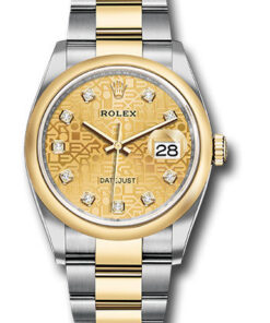 Đồng Hồ Rolex 126203 chjdo - Datejust 36 Steel and Yellow Gold - Domed Bezel - OysterĐồng Hồ Rolex 126203 chjdo - Datejust 36 Steel and Yellow Gold - Domed Bezel - Oyster