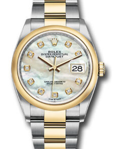 Đồng Hồ Rolex 126203 mdo - Datejust 36 Steel and Yellow Gold - Domed Bezel - OysterĐồng Hồ Rolex 126203 mdo - Datejust 36 Steel and Yellow Gold - Domed Bezel - Oyster